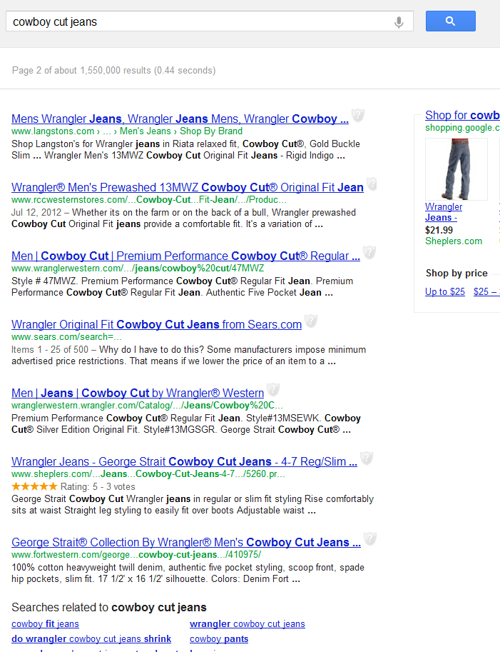 Google Showing Seven Results on Page 2 & 3 of SERPs